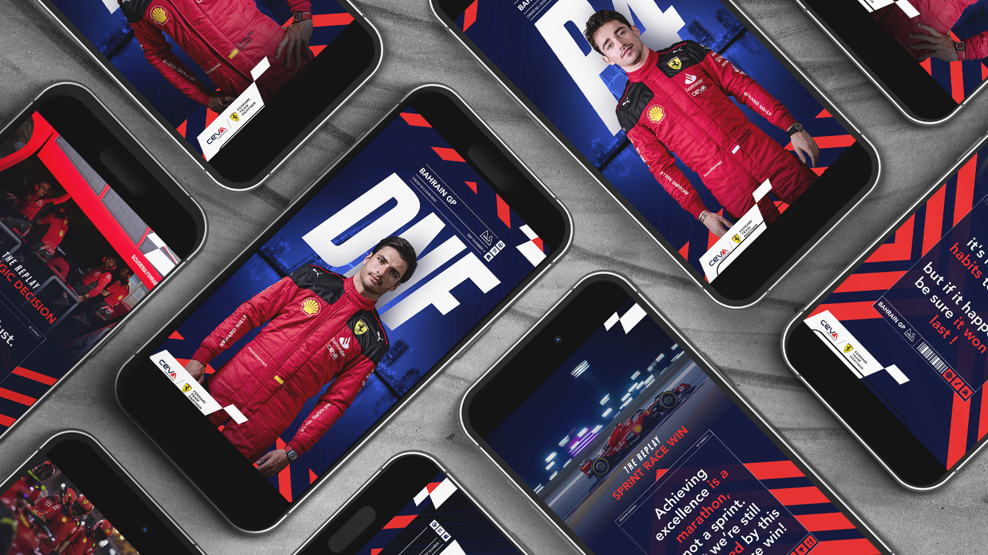 Hary Vincent - Sport / E-sport / Web3  Designer | Ceva x Ferrari